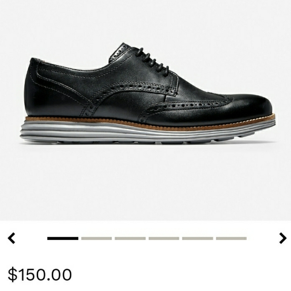 Cole Haahn grand Wingtip, black - Picture 3 of 7